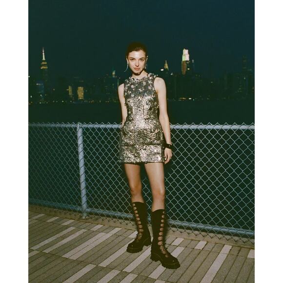 Dr. Martens x Marc Jacobs Kiki Boots in BLACK BUTTERO (Women's sizing) - Picture 5 of 10